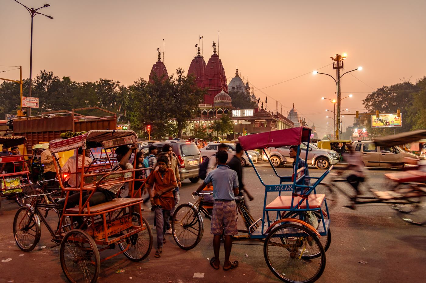 Chandni Chowk — Rickshaw Ride