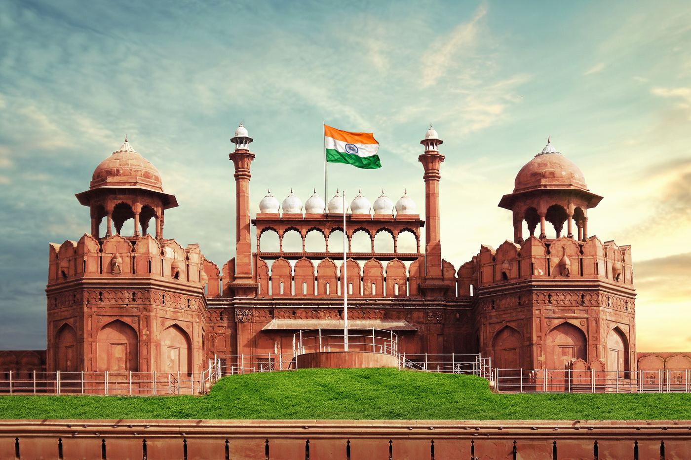 Red Fort — Viewed from Outside