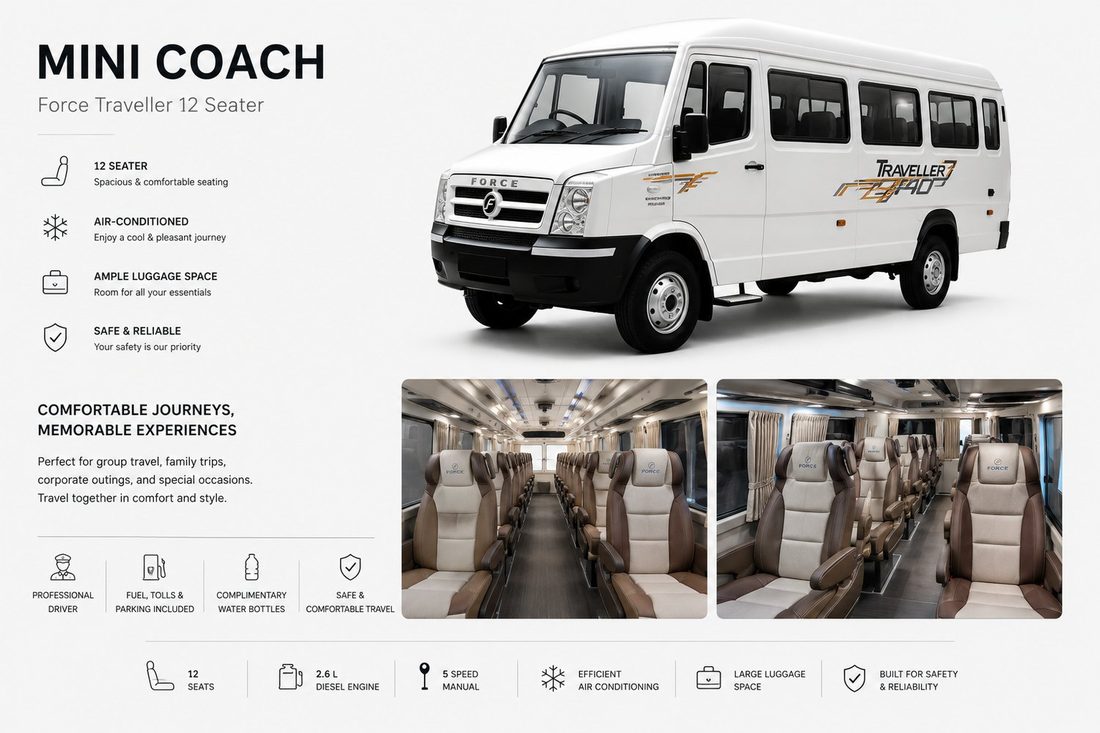 Force Traveller mini coach